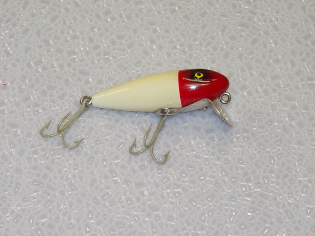 Leurre De Pêche Vintage Paw Paw Bait Company – Bois, 3 Crochets, Original